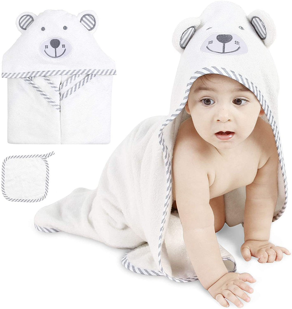 Baby Bath Towel Bear Ear